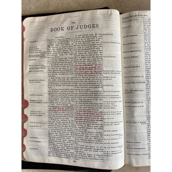 The New 1934 Chain Reference Bible Third Improved Edition King James Version - Picture 15 of 16